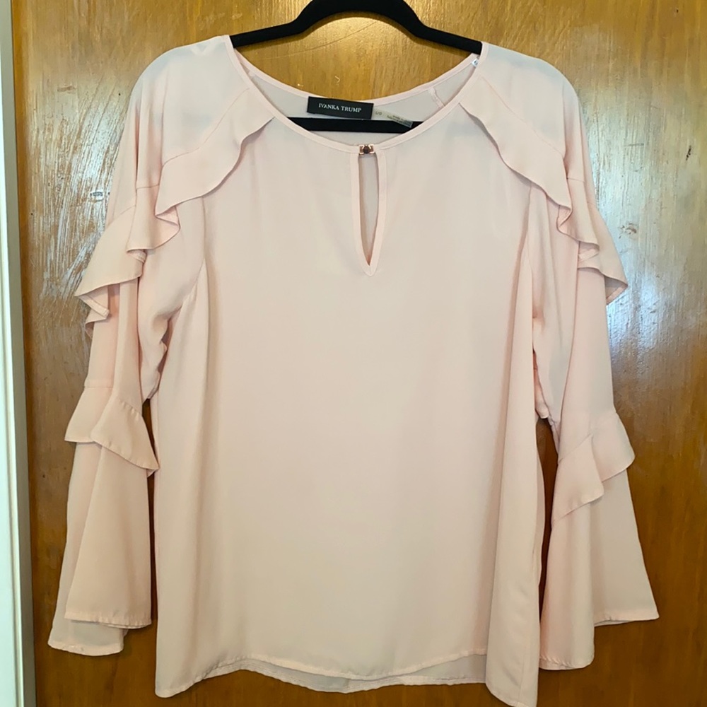 Ivanka Trump ruffle blouse